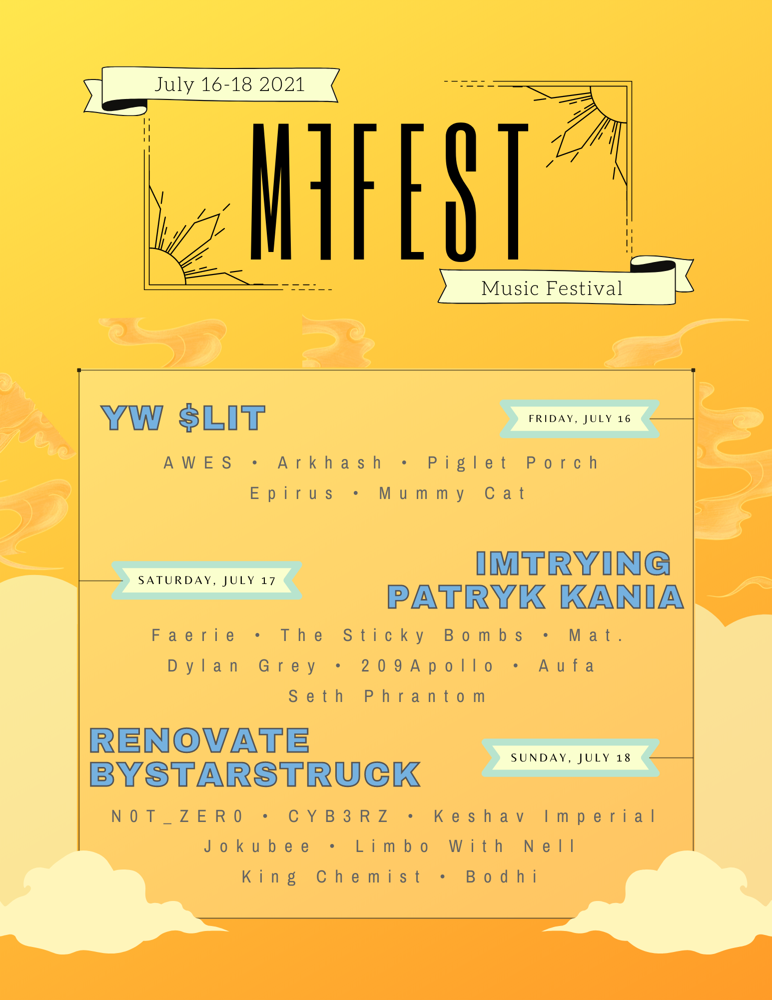 MF Fest 2021 banner